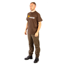 Фото: “Футболка T-Shirt PRIDE Logo, хлопок, темно-коричневый”