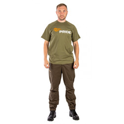 Фото: “Футболка T-Shirt PRIDE Logo, хлопок, хаки”