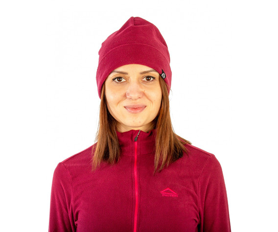 Фото: “Шапка флисовая Пайер, темная фуксия”, купить в интернет магазине