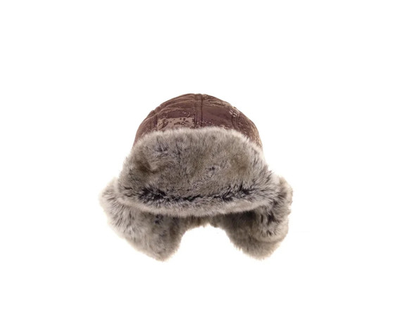 Фото: “Шапка-ушанка Буран, алова, бурая кора”, купить в интернет магазине
