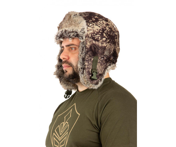Фото: “Шапка-ушанка Буран, алова, ельник”, купить в интернет магазине