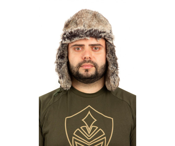 Фото: “Шапка-ушанка Буран, алова, ельник”, купить в интернет магазине