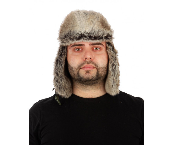 Фото: “Шапка-ушанка Буран, алова, зеленая кора”, купить в интернет магазине