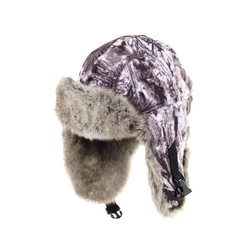 Фото: “Шапка-ушанка Буран, алова, изморозь”