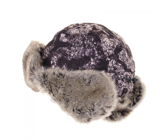 Фото: “Шапка-ушанка Буран, алова, серый шельф”, купить в интернет магазине