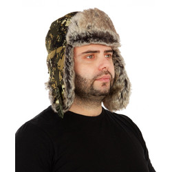 Фото: “Шапка-ушанка Буран, алова, тина”, купить в интернет магазине