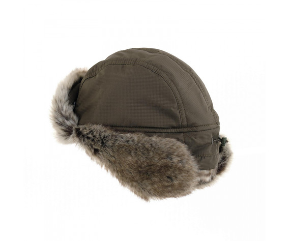 Фото: “Шапка-ушанка Буран, плащевая, хаки”, купить в интернет магазине