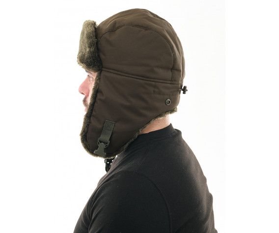 Фото: “Шапка-ушанка Умка GRAYLING, кошачий глаз, хаки”, купить в интернет магазине