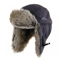 Фото: “Шапка-ушанка Nelma, таслан, серый”, купить в интернет магазине