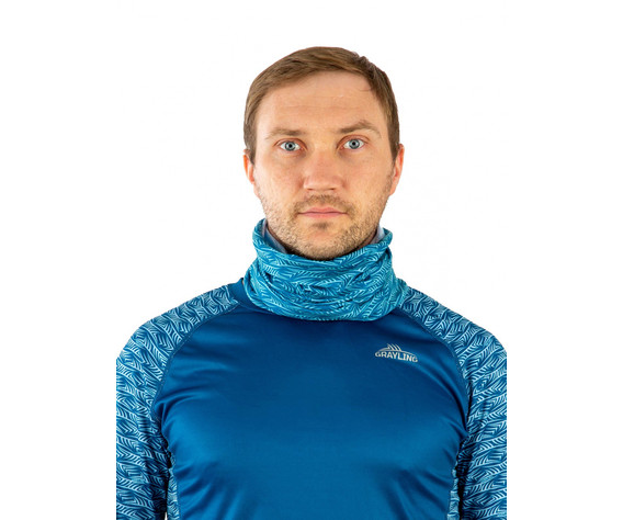 Фото: “Шарф-бандана GRAYLING, Волны”, купить в интернет магазине