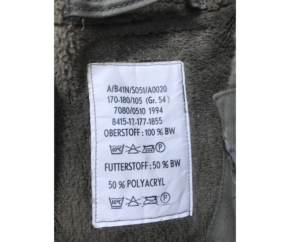 Фото: “Парка с меховой подстёжкой BW Moleskin олива”, купить в интернет магазине