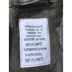 Фото: “Парка с меховой подстёжкой BW Moleskin олива”