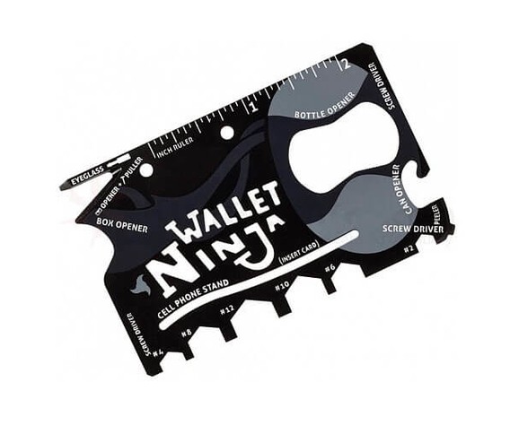 Фото: “Мультитул Wallet Ninja 18 в 1”, купить в интернет магазине