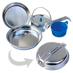 Фото: “Набор полевой посуды из алюминия Mil-Tec”, купить в интернет магазине