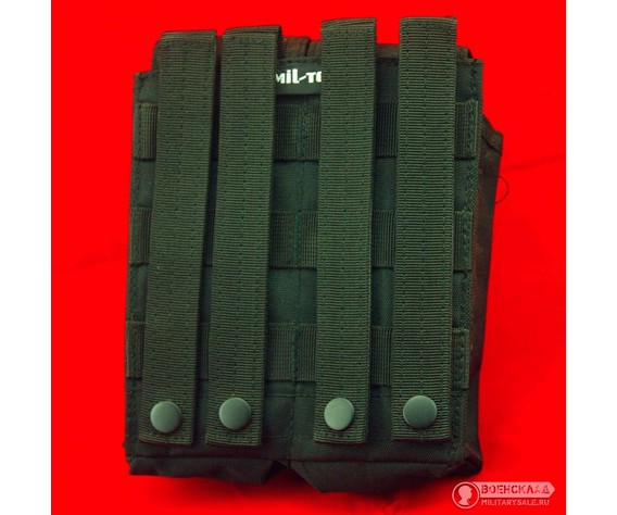 Фото: “Двойной подсумок для магазинов АК чёрный”, купить в интернет магазине