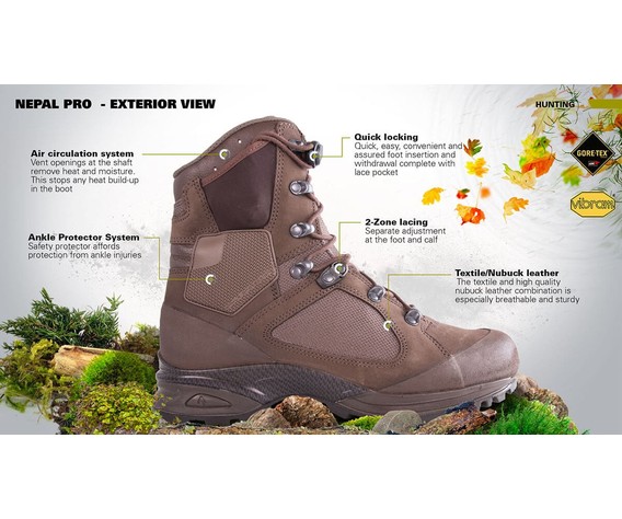 Фото: “Берцы HAIX Nepal Pro”, купить в интернет магазине