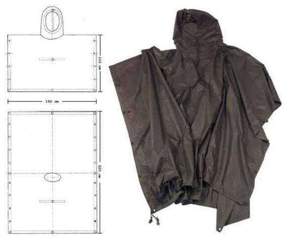 Фото: “Пончо Бундесвер б/у”, купить в интернет магазине
