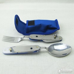 Фото: “Набор складных столовых приборов 6 в 1 синий”, купить в интернет магазине