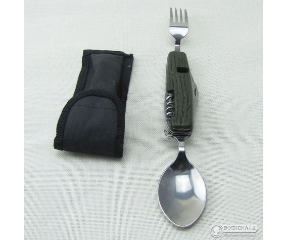 Фото: “Набор складных столовых приборов 6 в 1 олива”, купить в интернет магазине
