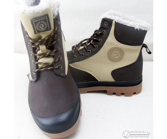 Фото: “Ботинки Dixer зимние коричнево бежевые”, купить в интернет магазине