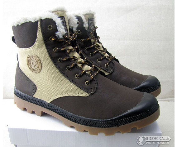 Фото: “Ботинки Dixer зимние коричнево бежевые”, купить в интернет магазине