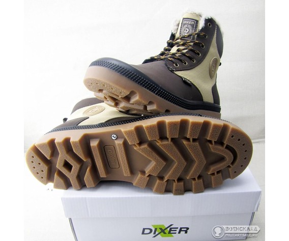 Фото: “Ботинки Dixer зимние коричнево бежевые”, купить в интернет магазине