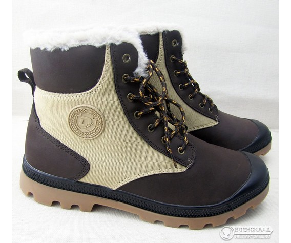 Фото: “Ботинки Dixer зимние коричнево бежевые”, купить в интернет магазине