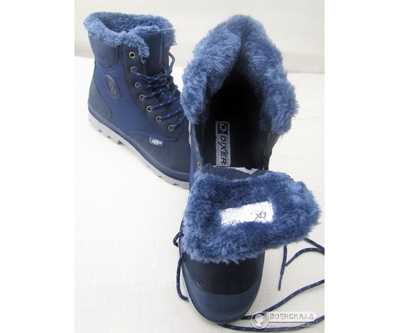 Фото: “Ботинки Dixer зимние синие”, купить в интернет магазине