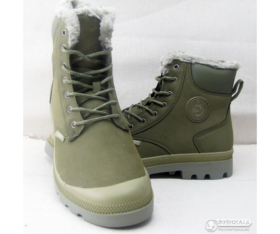 Фото: “Ботинки Dixer зимние зелёные”, купить в интернет магазине
