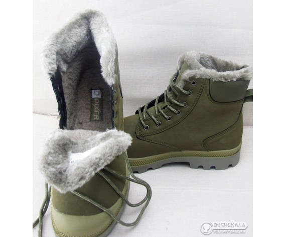 Фото: “Ботинки Dixer зимние зелёные”, купить в интернет магазине