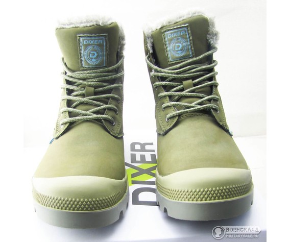 Фото: “Ботинки Dixer зимние зелёные”, купить в интернет магазине