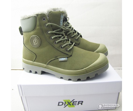 Фото: “Ботинки Dixer зимние зелёные”, купить в интернет магазине