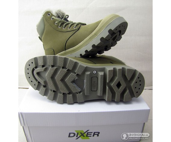 Фото: “Ботинки Dixer зимние зелёные”, купить в интернет магазине