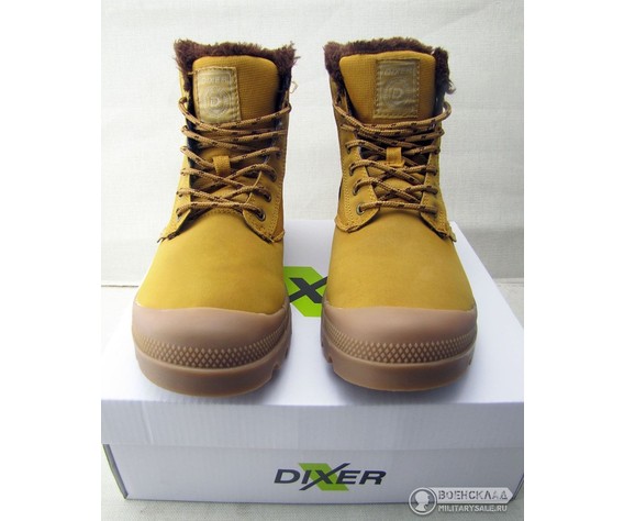 Фото: “Ботинки Dixer зимние горчичные”, купить в интернет магазине