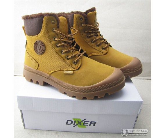 Фото: “Ботинки Dixer зимние горчичные”, купить в интернет магазине