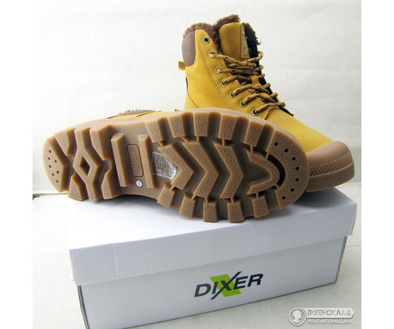 Фото: “Ботинки Dixer зимние горчичные”, купить в интернет магазине