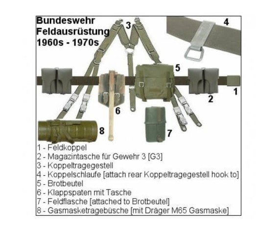 Фото: “Ременно-плечевая система Бундесвер”, купить в интернет магазине