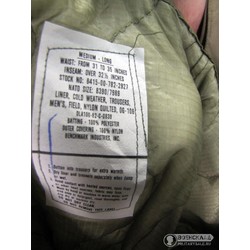 Фото: “Подстежка под штаны M65 США”