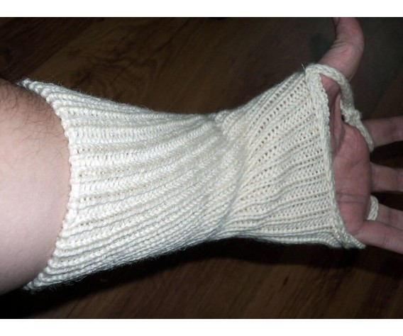 Фото: “Шерстяные нарукавники-утеплители”, купить в интернет магазине