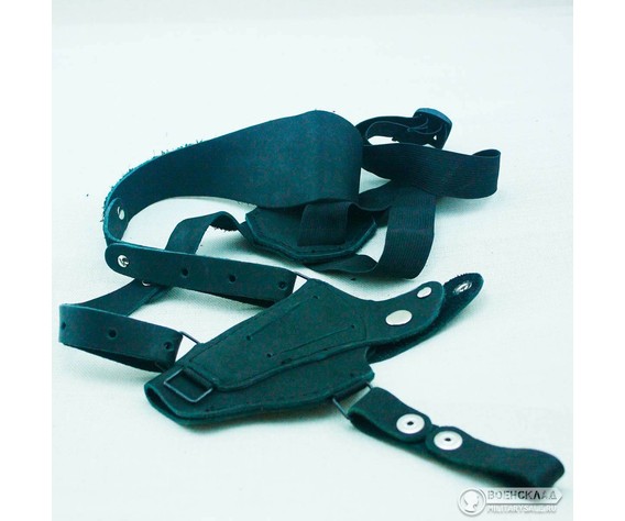 Фото: “Кобура оперативная кожаная чёрная”, купить в интернет магазине