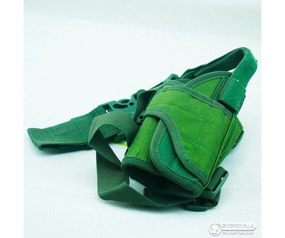 Фото: “Кобура набедренная универсальная зелёная”, купить в интернет магазине