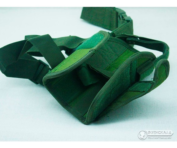 Фото: “Кобура набедренная универсальная зелёная”, купить в интернет магазине