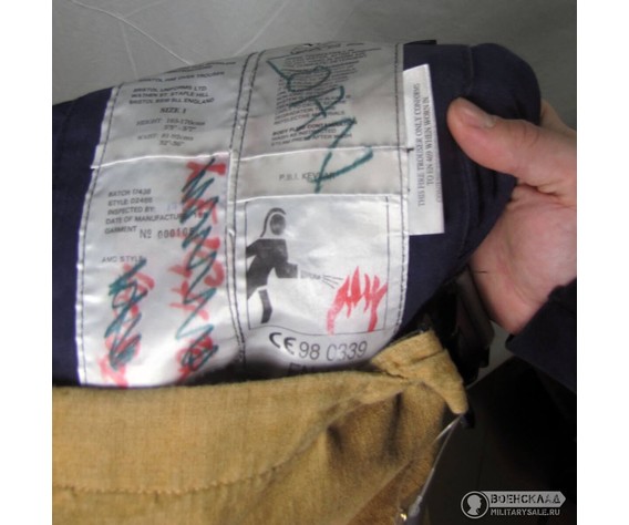 Фото: “Анорак пожарного Англия Б/У”, купить в интернет магазине