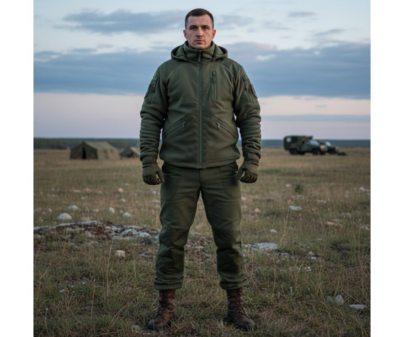 Фото: “Костюм флисовый цвет хаки”, купить в интернет магазине