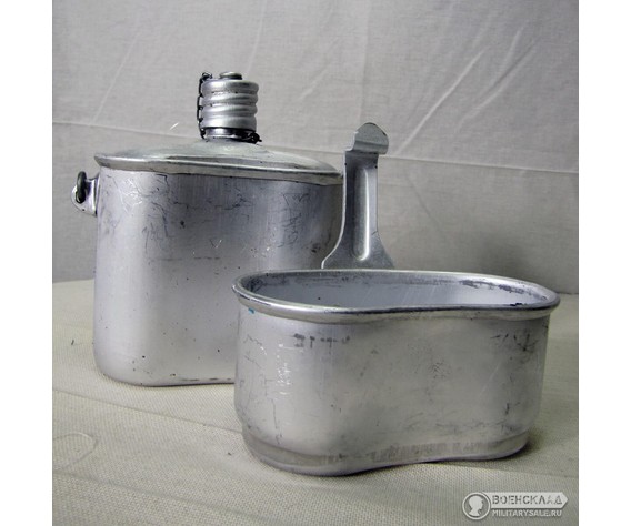 Фото: “Комбинированный котелок ВДВ с флягой”, купить в интернет магазине