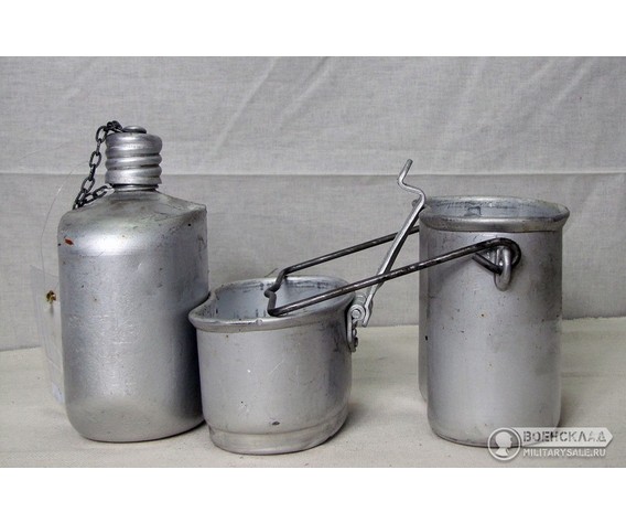 Фото: “Комбинированный котелок ВДВ с флягой”, купить в интернет магазине