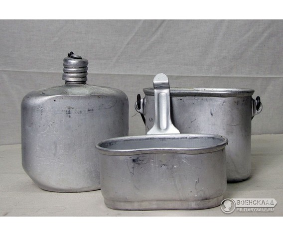 Фото: “Комбинированный котелок ВДВ с флягой”, купить в интернет магазине