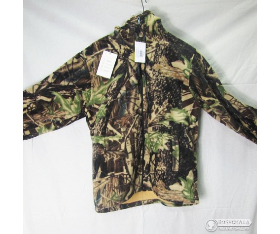 Фото: “Куртка флисовая камуфляж лес”, купить в интернет магазине