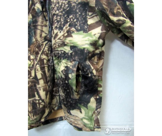 Фото: “Куртка флисовая камуфляж лес”, купить в интернет магазине