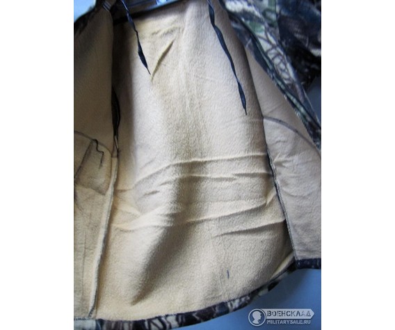 Фото: “Куртка флисовая камуфляж лес”, купить в интернет магазине